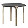 Столик кофейный ror, 50х50 см, латунь/черный LATITUDE RORTBL_C_SQBRSBKBK
