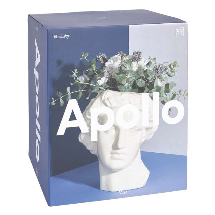 Ваза apollo, 23,4 см DOIY DYVASAPWH