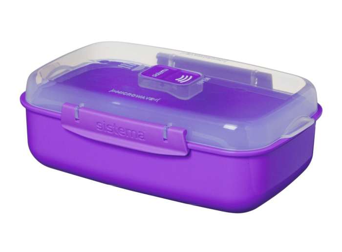 Контейнер прямоугольный 1,25л SISTEMA MICROWAVE 21114