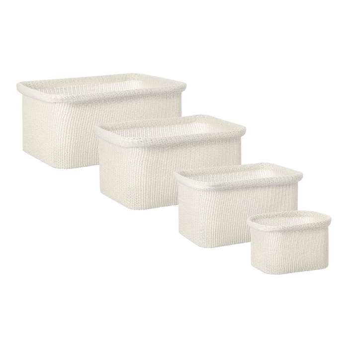 Набор из 4-х корзин для хранения sustainable collection, молочный Bergenson Bjorn BB0000914