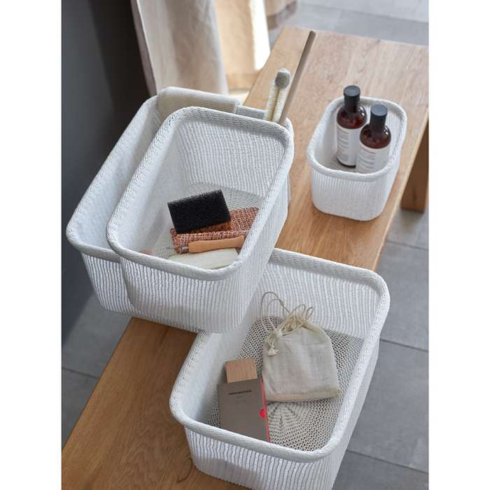 Набор из 4-х корзин для хранения sustainable collection, молочный Bergenson Bjorn BB0000914