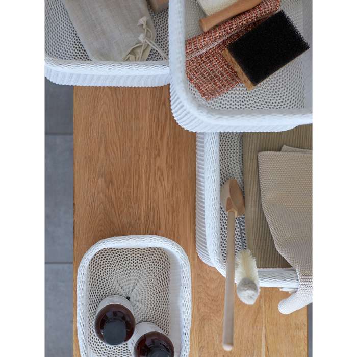 Набор из 4-х корзин для хранения sustainable collection, молочный Bergenson Bjorn BB0000914