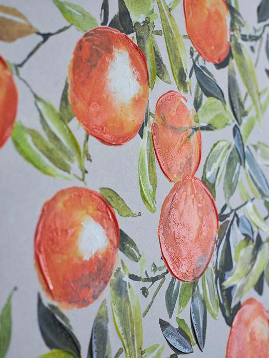 Панно декоративное juicy orange, 70х100 см Bergenson Bjorn BB0000970