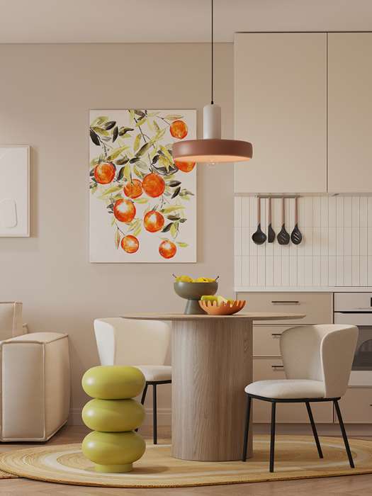 Панно декоративное juicy orange, 70х100 см Bergenson Bjorn BB0000970