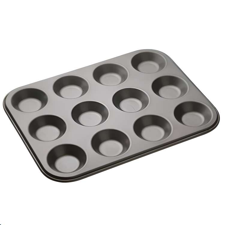 Форма для выпечки с антипригарным покрытием на 12 отверстий MasterClass 32X24см Kitchen Craft KCMCHB29