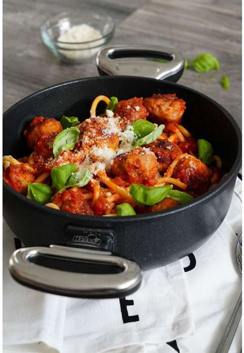 Сковорода с двумя ручками BAF Gigant Newline Induction 28 см 5001 13 28 0-I