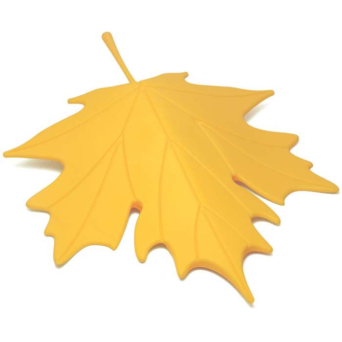 Подпорка для двери autumn, желтая QUALY QL10072-YW