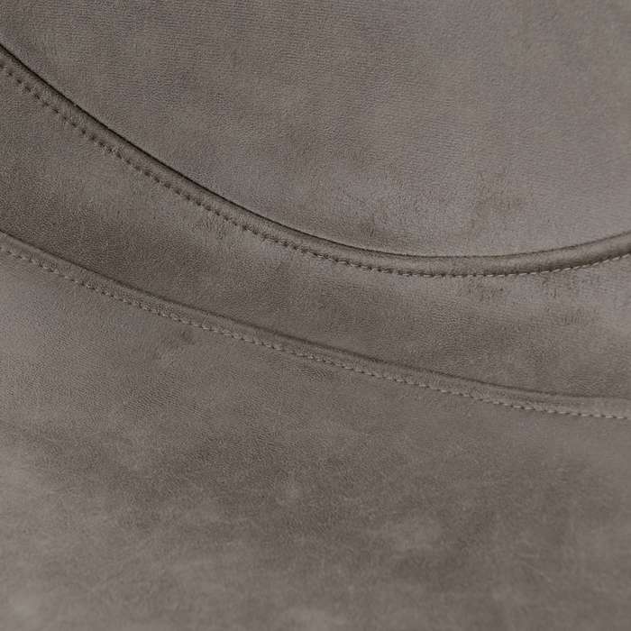 Стул барный hugh, экокожа, серо-коричневый Bergenson Bjorn BEST-HUMF08