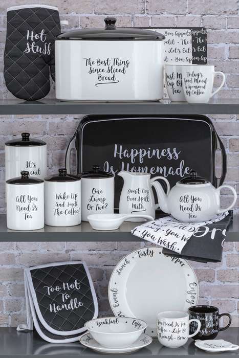 Емкость для хранения кофе Carnaby Script 15,5х9,5 см PRICE & KENSINGTON P_0059.601