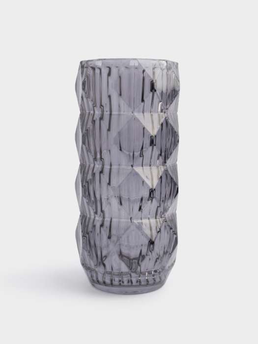 Ваза для цветов, 23 см, стекло, серая, Сanto ANNA LAFARG ANLAF-2211204