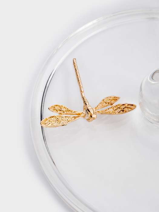 Конфетница, 12х8,5 см, с крышкой, стекло/металл, Glory ANNA LAFARG ANLAF-241024XIAN