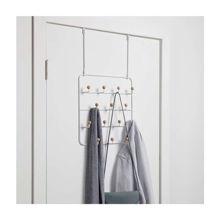 Органайзер для аксессуаров ESTIQUE с надверными креплениями белый UMBRA 1004045-660