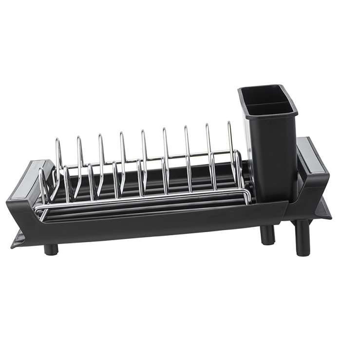 Сушилка для посуды Atle раздвижная малая, черная SMART SOLUTIONS SS000011