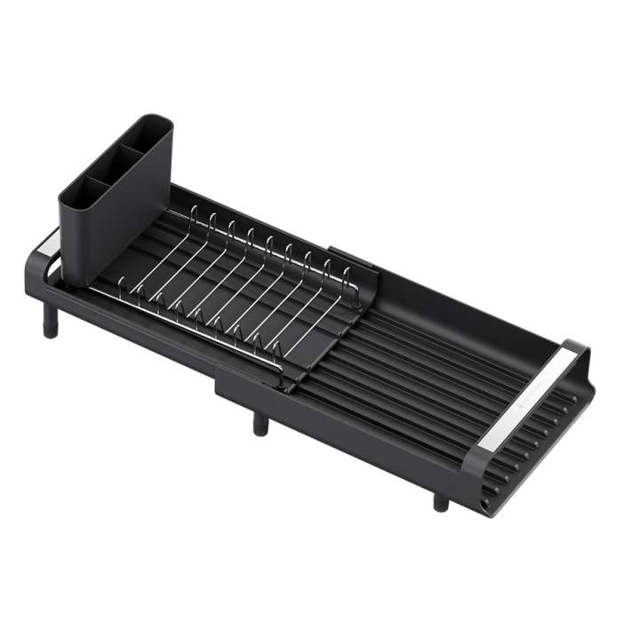 Сушилка для посуды Atle раздвижная малая, черная SMART SOLUTIONS SS000011