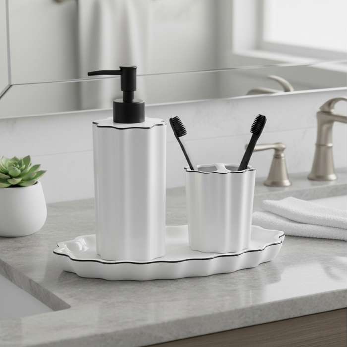 Органайзер для зубных щеток camellia, белый Bergenson Bjorn Bath BB0001029