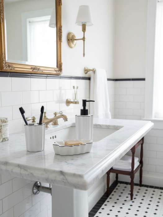 Органайзер для зубных щеток camellia, белый Bergenson Bjorn Bath BB0001029
