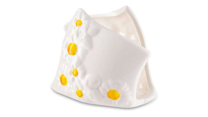 Салфетница Маргаритка 5х5х8 см, керамика EDELWEISS EDW-712D