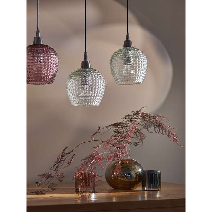 Светильник подвесной каскадный aurora, 110х18 см, сливовый/зеленый/серый Bergenson Bjorn BB0000565