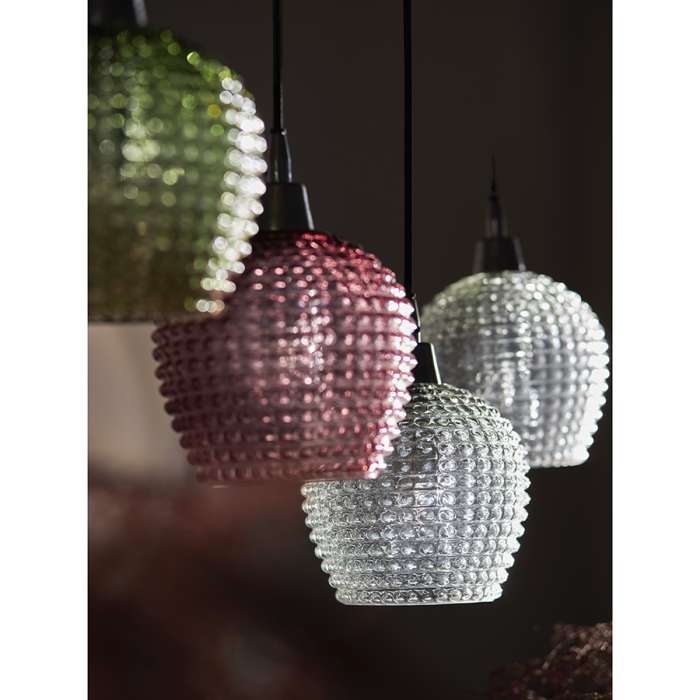 Светильник подвесной каскадный aurora, 110х18 см, сливовый/зеленый/серый Bergenson Bjorn BB0000565