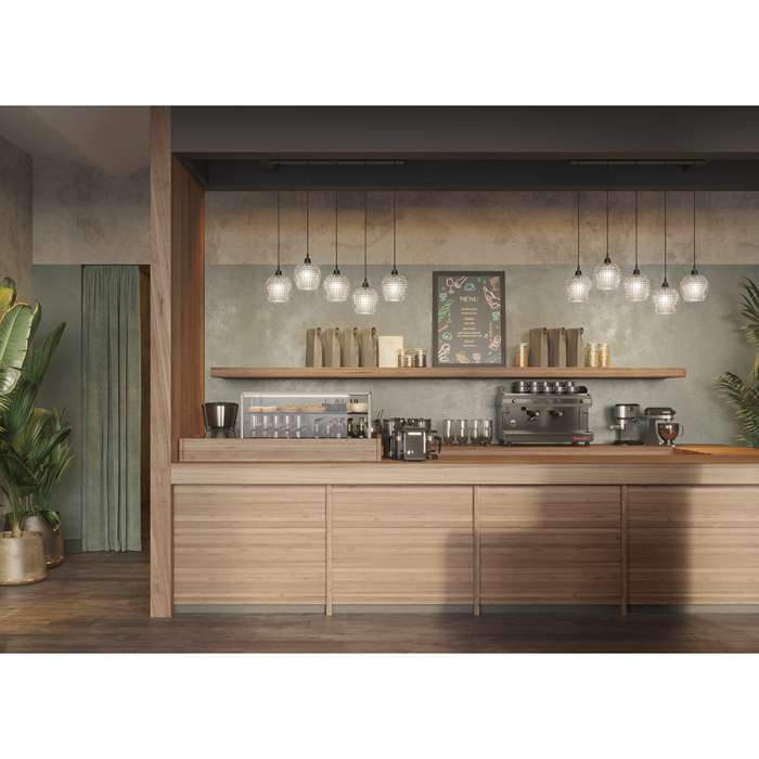 Светильник подвесной каскадный aurora, 110х18 см, сливовый/зеленый/серый Bergenson Bjorn BB0000565