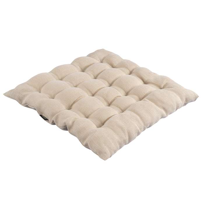 Подушка на стул из стираного льна бежевого цвета из коллекции essential, 40х40x4 см Tkano TK22-CP0004