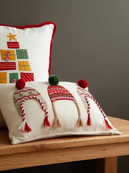 Чехол на подушку cozy knits из коллекции new year essential, 30х45 см Tkano TK25-CC0027