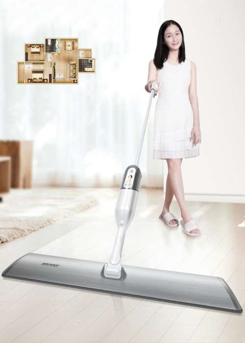 Широкая швабра с распылителем Spray Mop Premium BOOMJOY JY3321