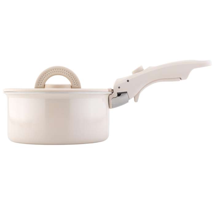 Ковш с крышкой и съемной ручкой smart ceramic, D18 см Smart Solutions SS0000383