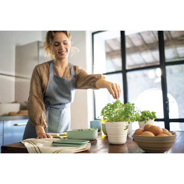 Кашпо для комнатных растений tierra, серо-бежевое Guzzini 196200158