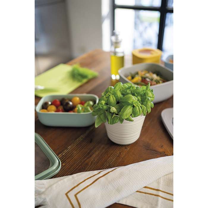 Кашпо для комнатных растений tierra, серо-бежевое Guzzini 196200158