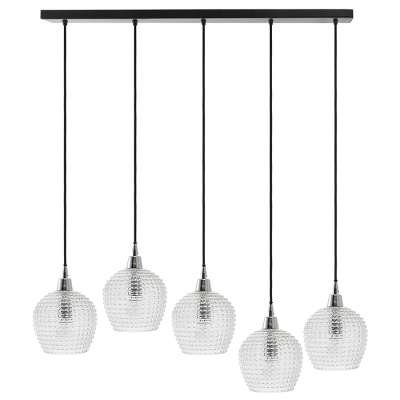 Светильник подвесной каскадный aurora, 110х18 см, прозрачный Bergenson Bjorn BB0000566