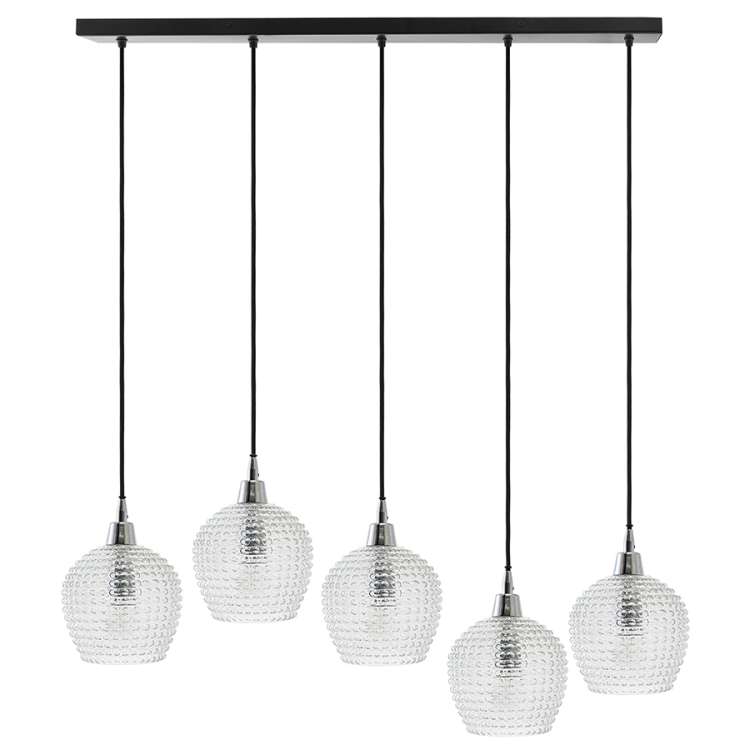 Светильник подвесной каскадный aurora, 110х18 см, прозрачный Bergenson Bjorn BB0000566