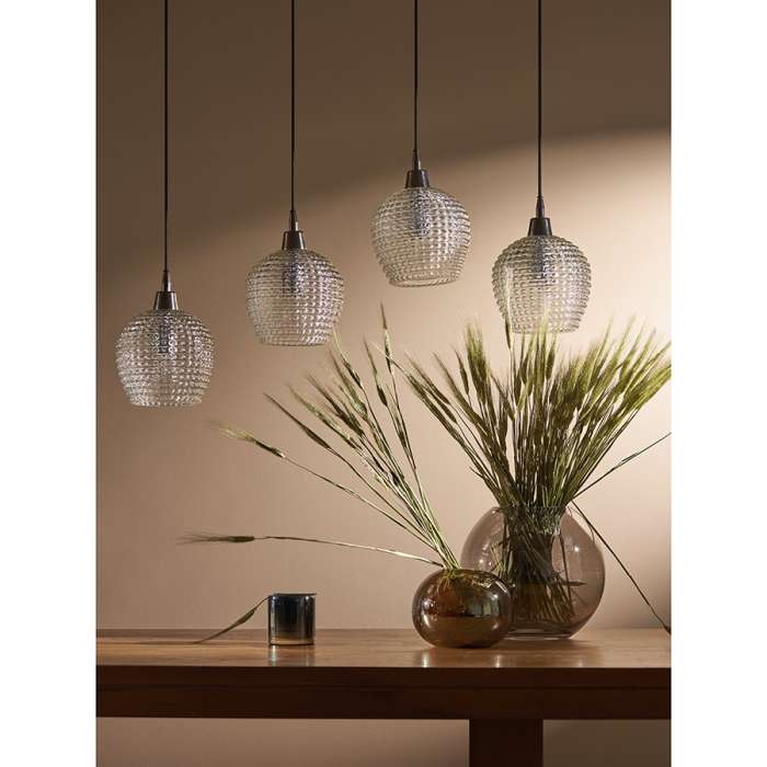 Светильник подвесной каскадный aurora, 110х18 см, прозрачный Bergenson Bjorn BB0000566