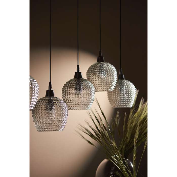 Светильник подвесной каскадный aurora, 110х18 см, прозрачный Bergenson Bjorn BB0000566