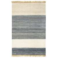 Ковер из джута, денима и шерсти hyderabad из коллекции ethnic, 160х230см Tkano TK23-DR0024