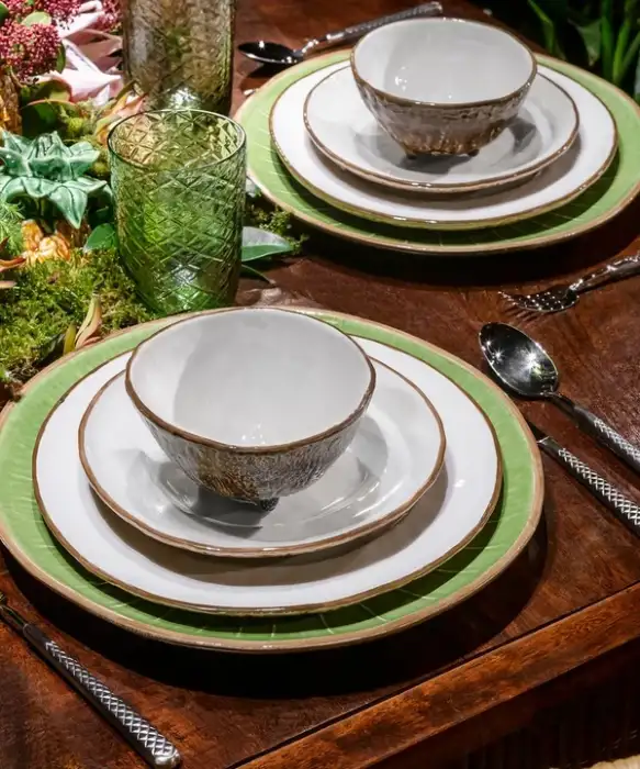 Салатник порционный Bordallo Pinheiro Тропические фрукты Кокос 14 см, керамика