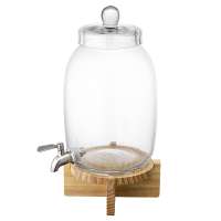 Диспенсер для напитков на деревянной подставке flo, 5,4 л Liberty Jones LJ0000325