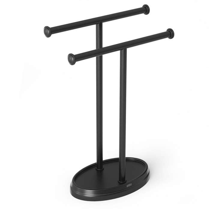 Держатель для полотенец palm, черный UMBRA 1018618-040