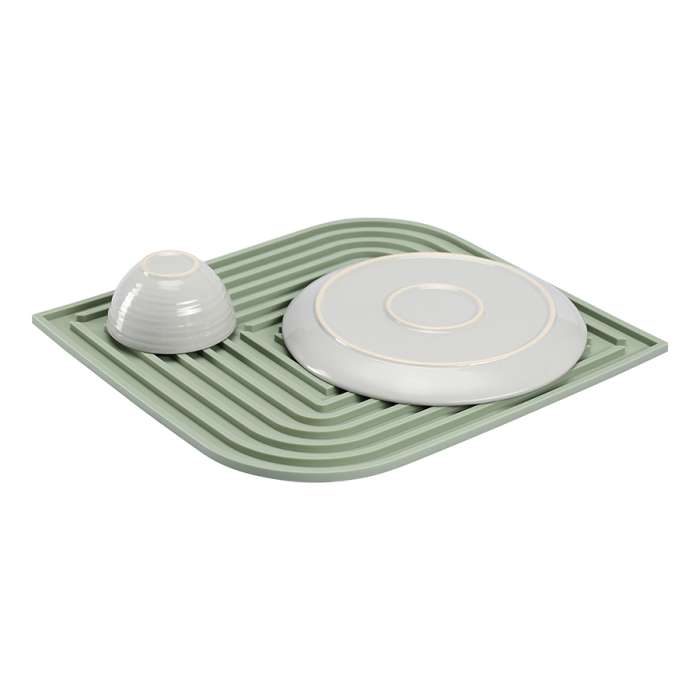 Коврик для сушки посуды dry flex, 34,5х31,5 см, шалфей Smart Solutions SS0000258