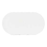 Набор тарелок обеденных Decor de table Плиссе 28,1 см, 6 шт, фарфор костяной, п/к