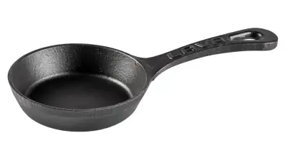 Сковорода LAVA d12 см, 0,1 л, чугун LV ECO Y STV 12 Black