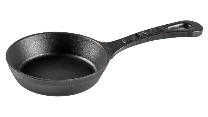 Сковорода LAVA d12 см, 0,1 л, чугун LV ECO Y STV 12 Black