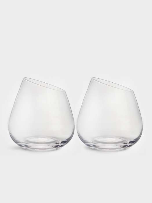 Стакан, 9 см, 350 мл, 2 шт, кристальное стекло, Violoncello ANNA LAFARG ANLAF-DF1119-C