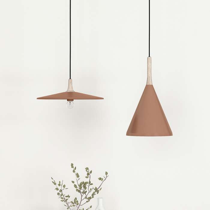 Светильник подвесной Mango Pyor, Ø29х26 см, коричневый BERGENSON BJORN BB0000448