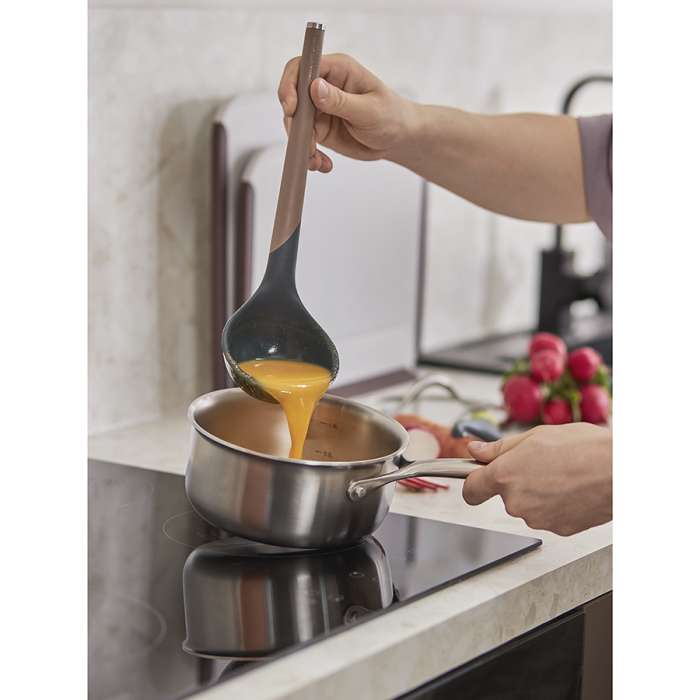 Половник smartchef, 31 см, капучино-графит Smart Solutions SS-LD-SLC-NL-GRPL