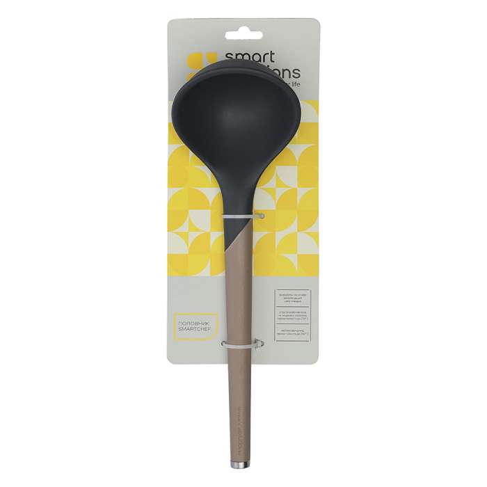 Половник smartchef, 31 см, капучино-графит Smart Solutions SS-LD-SLC-NL-GRPL