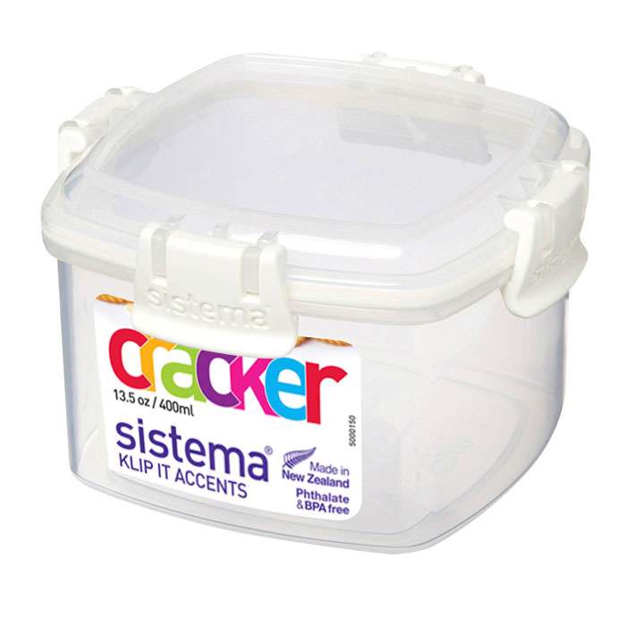 Контейнер для крекеров 400 мл SISTEMA KLIP IT 61331