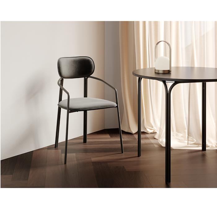 Столик кофейный ror, D50 см, черный LATITUDE RORTBL_C_RBKBKBK