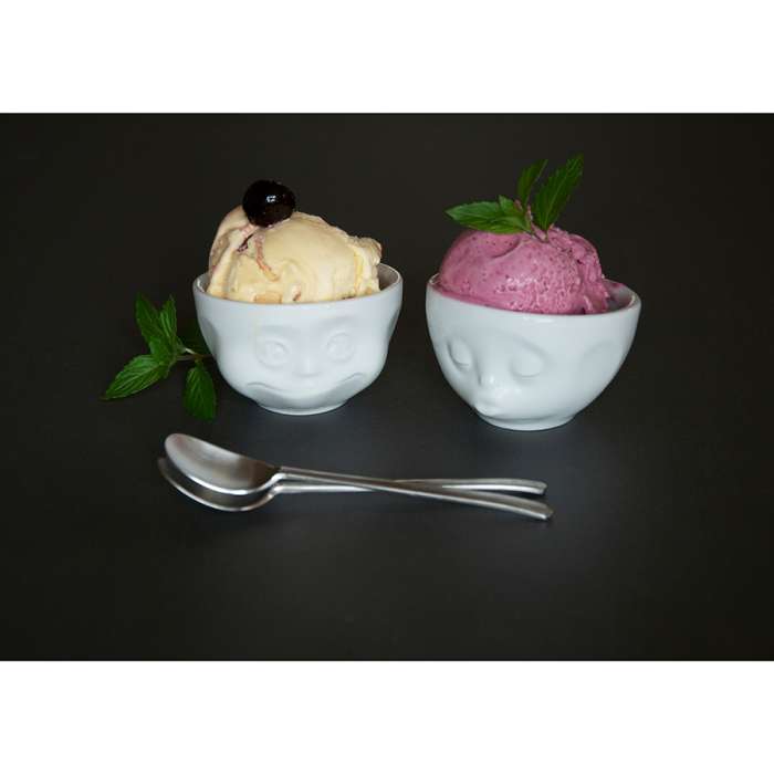 Набор чаш Tassen, Grinning & Kissing, 100 мл, белый, 2 шт. T01.21.01