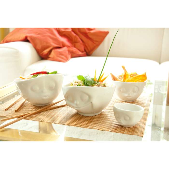 Набор чаш Tassen, Grinning & Kissing, 100 мл, белый, 2 шт. T01.21.01